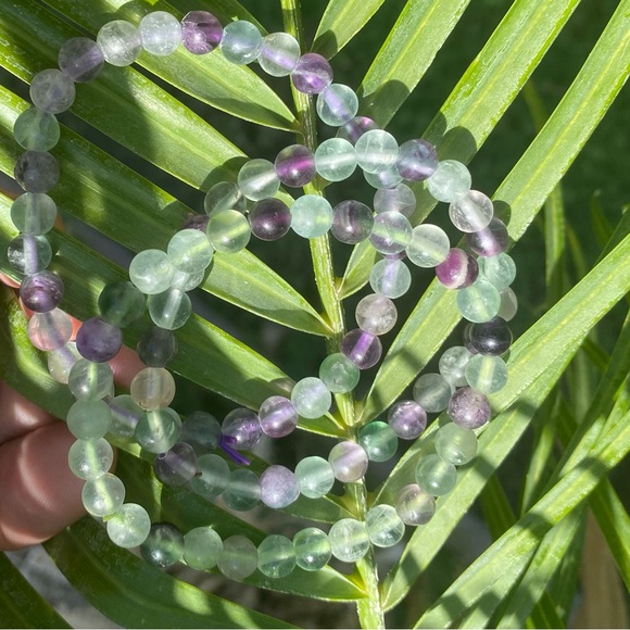 Crystal Fluorite NWTS Handcrafted Bracelets! - Picture 2 of 7